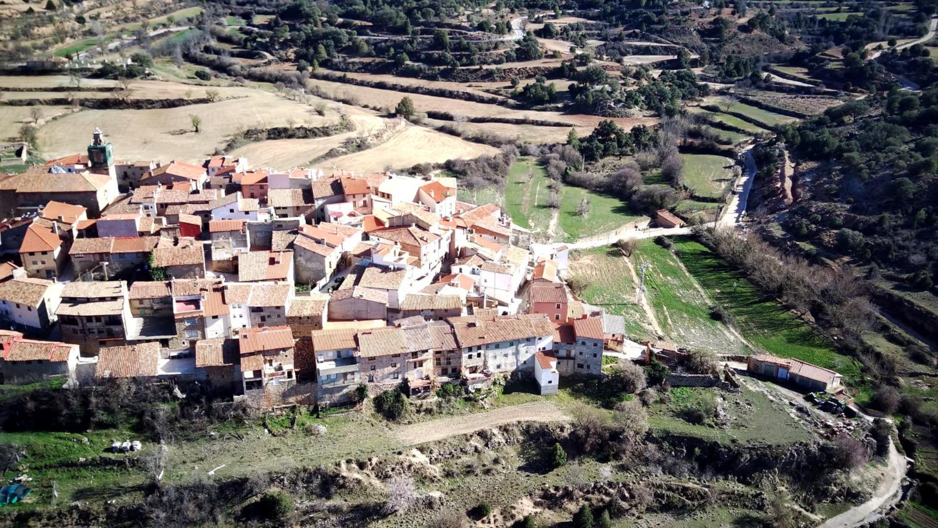 منزل الضيف Rural Puebla De San Miguel المظهر الخارجي الصورة