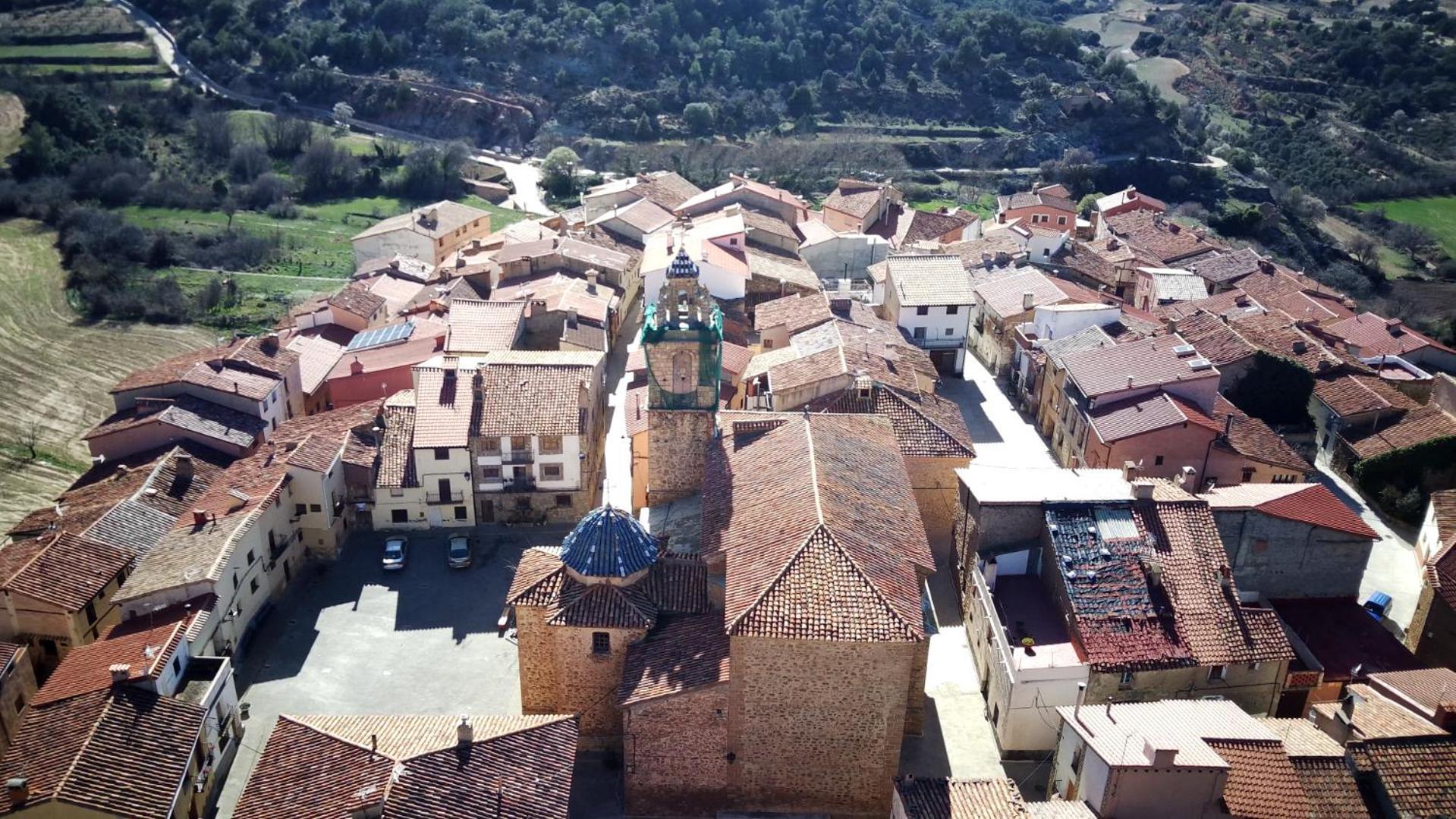 منزل الضيف Rural Puebla De San Miguel المظهر الخارجي الصورة