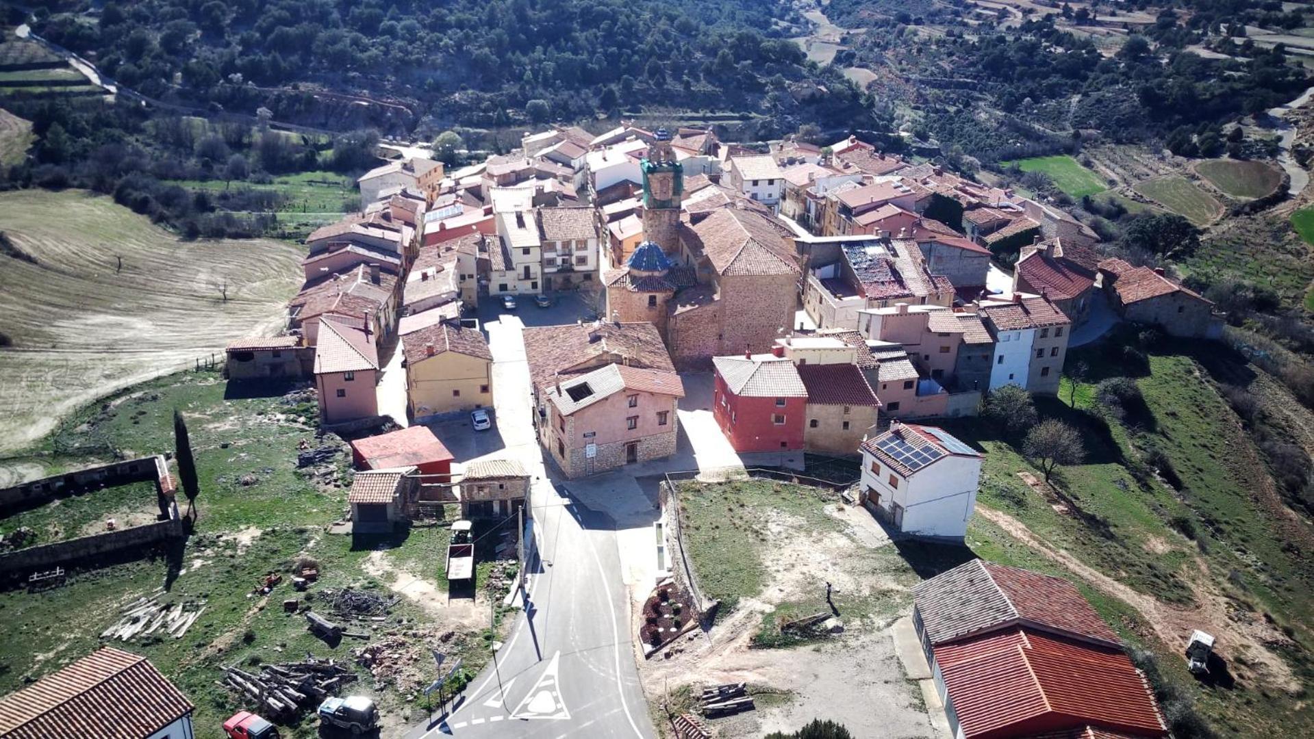 منزل الضيف Rural Puebla De San Miguel المظهر الخارجي الصورة