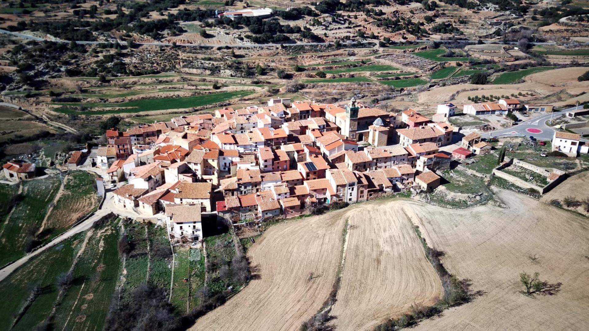 منزل الضيف Rural Puebla De San Miguel المظهر الخارجي الصورة