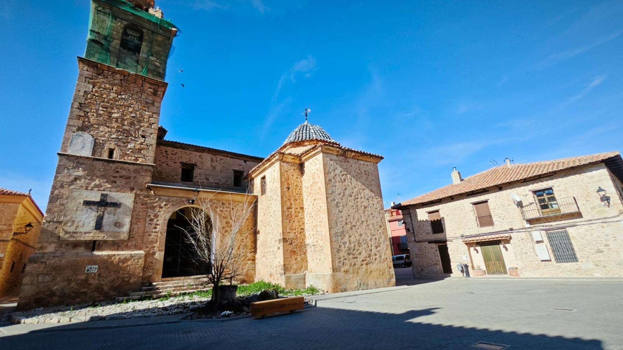 منزل الضيف Rural Puebla De San Miguel المظهر الخارجي الصورة