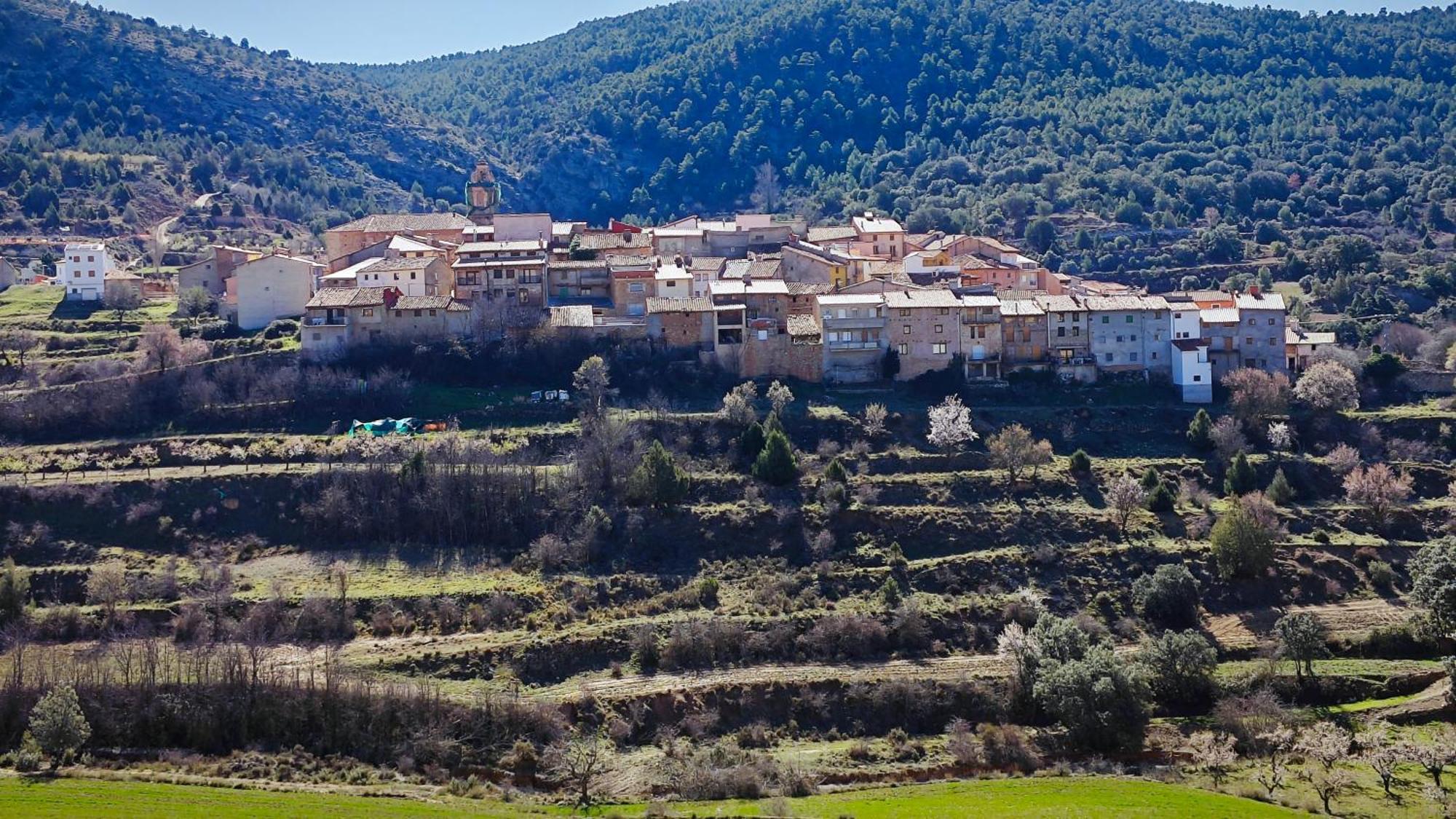 منزل الضيف Rural Puebla De San Miguel المظهر الخارجي الصورة